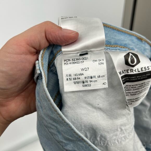 Levi’s High Rise Wedgie Denim Shorts Button Fly - Picture 7 of 7